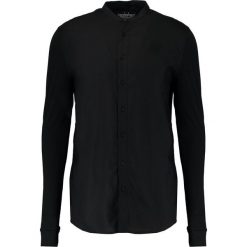 Koszule męskie: SIKSILK GRANDAD SLEEVE FITTED Koszula black