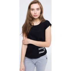 T-shirty damskie: T-shirt damski TSD213 – czarny – 4F