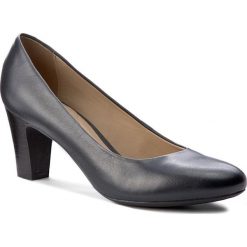 Półbuty GEOX - D Mariele Mid B D32T7B 000KF C4002 Navy. Niebieskie półbuty damskie skórzane Geox, eleganckie, na obcasie. W wyprzedaży za 249,00 zł.