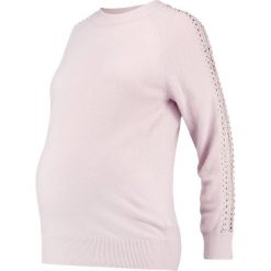 Swetry klasyczne damskie: Topshop Maternity Sweter lightpink