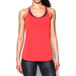 Under Armour Koszulka damska Fly By Racerback Tank czerwona r. M (1293483-963). Czerwone topy sportowe damskie marki Under Armour, m. Za 98,50 zł.