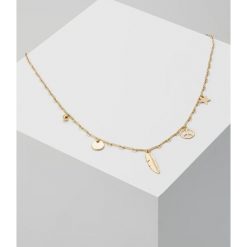 MALAIKARAISS CHARM NECKLACE FEATHER Naszyjnik goldcoloured. Żółte naszyjniki damskie marki MALAIKARAISS. Za 539,00 zł.