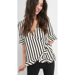 T-shirty damskie: Koszulka wiązana z boku