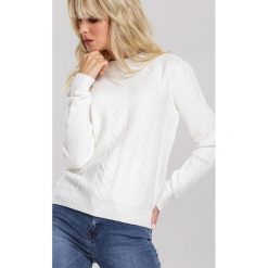Kremowy Sweter Banyan. Brązowe swetry damskie other, m, bez wzorów, casualowe, bez rękawów, bez kaptura. Za 69,99 zł.