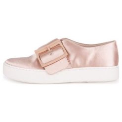 What For tenisówki slip-on damskie Rafa 39 różowe. Różowe trampki i tenisówki damskie What For, bez wzorów, na klamry. W wyprzedaży za 229,00 zł.