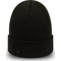 New Era - Czapka. Czarne czapki damskie New Era, bez wzorów, z dzianiny. Za 119,90 zł.