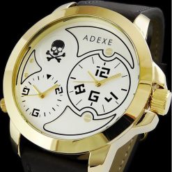 Zegarki męskie: Zegarek Adexe Męski Dual Time X IV