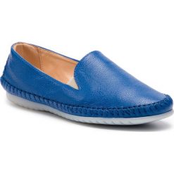 Półbuty BALDACCINI - 709500-R Cayak Blue/Niebieski. Niebieskie półbuty damskie Baldaccini, na co dzień, bez wzorów, ze skóry, bez obcasa, na płaskiej podeszwie, bez zapięcia. W wyprzedaży za 169,00 zł.