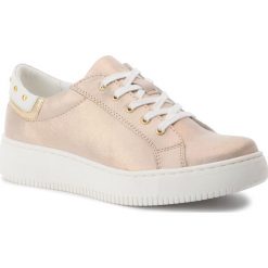 Sneakersy SERGIO BARDI - SB-06-07-000011 611. Brązowe półbuty damskie Sergio Bardi, ze skóry. W wyprzedaży za 139,00 zł.