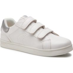 Sneakersy GEOX - J Djrock G. H J924MH 000BC C1000 D White. Białe trampki chłopięce Geox, na rzepy. Za 259,00 zł.