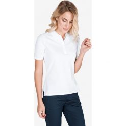 Tommy Hilfiger Essential Polo Koszulka Biały. Białe koszulki damskie polo TOMMY HILFIGER, s, bez wzorów, z elastanu, bez rękawów. Za 268,95 zł.