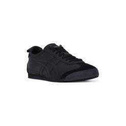 Buty Asics ONITSUKA TIGER MEXICO 66 BLACK. Czarne trampki męskie Asics, bez wzorów, bez zapięcia. Za 303,01 zł.