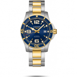 LONGINES HydroConquest L3.742.3.96.7. Szare zegarki męskie LONGINES, srebrne. Za 5320,00 zł.
