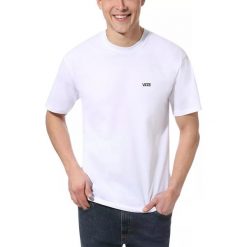 VANS LEFT CHEST LOGO > VN0A3CZEYB2. Koszulki męskie Vans, xl, bez wzorów, z bawełny, klasyczne, bez kołnierzyka, z krótkim rękawem, krótkie. Za 79,99 zł.