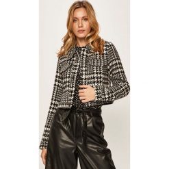 Vero Moda - Kurtka. Czarne kurtki damskie Vero Moda, s, bez wzorów, z poliesteru, krótkie, bez kaptura. Za 199,90 zł.