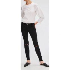 Answear - Jeansy. Szare rurki damskie ANSWEAR, z bawełny. W wyprzedaży za 69,90 zł.