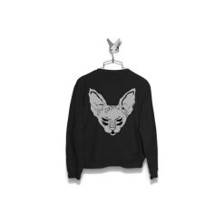 Bluza Spinx Czterooki Męska. Czarne bluzy damskie Failfake, s, bez wzorów, bez kołnierzyka, bez rękawów, bez kaptura. Za 170,00 zł.
