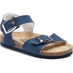 Sandały PRIMIGI - 3426600 S Blue. Niebieskie sandały dziewczęce Primigi, ze skóry ekologicznej, bez zapięcia. W wyprzedaży za 149,00 zł.