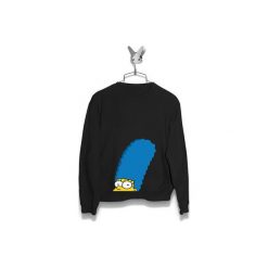 Bluza Przyczajona Marge Męska. Czarne bluzy męskie Failfake, s, bez wzorów, bez kołnierzyka, bez rękawów, bez kaptura. Za 170,00 zł.
