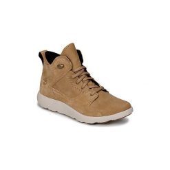 Buty Timberland FlyRoam Hiker. Brązowe trampki i tenisówki damskie Timberland, bez wzorów, bez zapięcia. Za 511,20 zł.