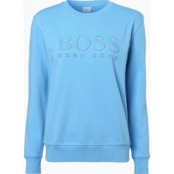 BOSS Casual - Damska bluza nierozpinana – Taloboss, niebieski. Niebieskie bluzy damskie marki BOSS Casual, m, z napisami. Za 469,95 zł.