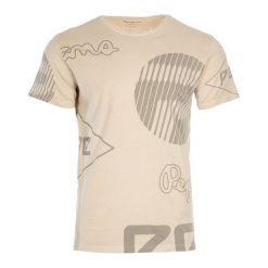 Pepe Jeans T-Shirt Męski Jost Xl Beżowy. Brązowe bez kategorii marki Pepe Jeans, xl, z nadrukiem, z jeansu. W wyprzedaży za 148,00 zł.