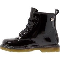 Buty zimowe damskie: Pinocchio Botki sznurowane black