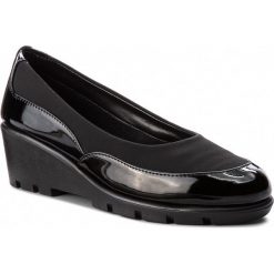 Półbuty THE FLEXX - Slip In B413/25 Black. Czarne półbuty damskie na koturnie marki The Flexx, z materiału. W wyprzedaży za 189,00 zł.