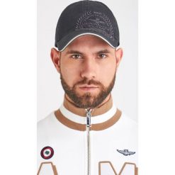 CZAPKA aeronautica militare. Niebieskie czapki męskie Aeronautica Militare, z haftami, z bawełny. Za 189,00 zł.