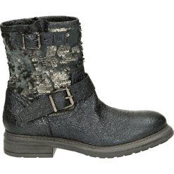 Botki - 4019 TER 634. Szare botki damskie skórzane marki Venezia. Za 229,00 zł.