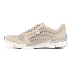 Geox Tenisówki Damskie Sukie 38 Beżowy. Brązowe buty sportowe damskie marki Geox. W wyprzedaży za 312,00 zł.