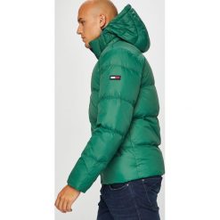 Tommy Jeans - Kurtka puchowa. Zielone kurtki męskie bomber Tommy Jeans, m, z jeansu. Za 799,90 zł.