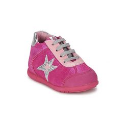 Buty Dziecko Agatha Ruiz de la Prada BABY BOWLING LACE. Różowe trampki dziewczęce marki Agatha Ruiz de la Prada, bez wzorów, bez zapięcia. Za 247,20 zł.