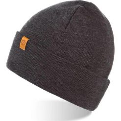 Czapka męska zimowa Brodrene CZ6 ciemnoszara - c. szary. Szare czapki męskie Brødrene, na zimę, z dzianiny, eleganckie. Za 31,99 zł.