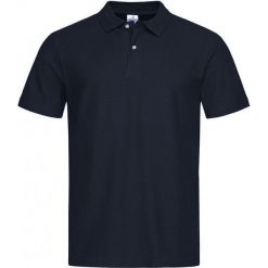 Ciemna Granatowa Bawełniana Koszulka POLO -STEDMAN- Męska, Krótki Rękaw, z Kołnierzykiem, Casualowa TSJNPLPOLOST3000midnightblue. Niebieskie koszulki męskie Stedman, m, bez wzorów, z bawełny, polo, z krótkim rękawem, krótkie. Za 54,00 zł.