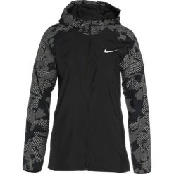 Nike Performance HOODED FLASH ESSENTIAL Kurtka do biegania black/reflective silver. Czarne kurtki sportowe damskie marki Nike Performance, xs, z materiału. W wyprzedaży za 276,75 zł.