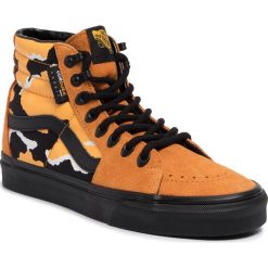 Sneakersy VANS - Sk8-Hi VN0A4BV6XK41 (Cordura)Amberglowcamoblk. Pomarańczowe półbuty damskie Vans, ze skóry. Za 399,00 zł.