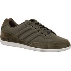 Brązowe Buty adidas Porsche 356 1.2 M S75412. Pomarańczowe buty sportowe męskie Adidas, ze skóry, bez zapięcia. W wyprzedaży za 429,00 zł.