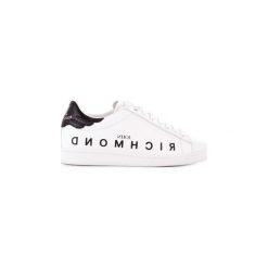 Buty John Richmond 7008B. Białe trampki męskie John Richmond, bez wzorów, bez zapięcia. Za 1057,60 zł.