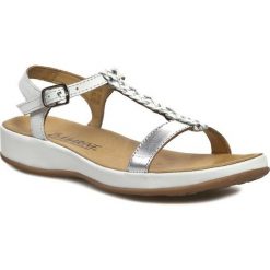 Rzymianki damskie: Sandały MARINE – Ariane White/Silver