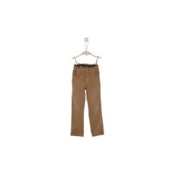 S.OLIVER Boys Mini Spodnie beige. Brązowe spodnie chłopięce marki S.Oliver, z bawełny. Za 99,50 zł.