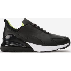 Czarno-Zielone Buty Sportowe Mclaughlin. Czarne buty sportowe męskie Born2be, na sznurówki. Za 119,99 zł.