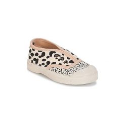 Buty Dziecko Bensimon TENNIS ELLY MIXLEO. Brązowe trampki dziewczęce Bensimon, bez wzorów, bez zapięcia. Za 74,50 zł.