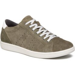 Sneakersy QUAZI - QZ-61-04-000577 262. Zielone sneakersy męskie QUAZI, bez wzorów, ze skóry, bez zapięcia. W wyprzedaży za 189,00 zł.