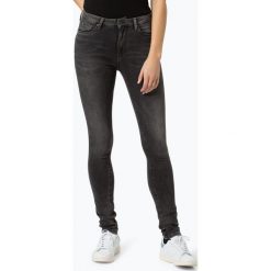 Spodnie z wysokim stanem: Pepe Jeans – Jeansy damskie – Regent, szary