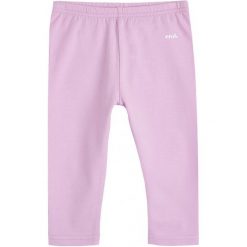 Legginsy gładkie dla dziewczynki 6-36 m-cy. Szare spodnie niemowlęce Endo. Za 19,90 zł.