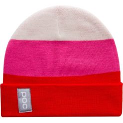 Czapka POC STRIPE. Różowe czapki damskie POC, z aplikacjami, z dzianiny. W wyprzedaży za 92,00 zł.