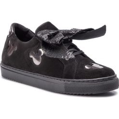 Sneakersy KARINO - 2931/003-P Czarny. Czarne półbuty damskie Karino, ze skóry. W wyprzedaży za 249,00 zł.