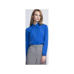 ELEGANCKA KOSZULA, K101. Niebieskie koszule damskie marki Lanti, xl, w kwiaty, eleganckie. Za 119,00 zł.