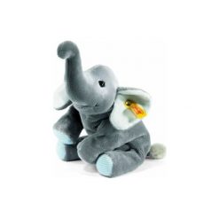 Steiff Słonik Trampili leżący 22 cm. Szare przytulanki i maskotki marki Steiff. Za 126,00 zł.